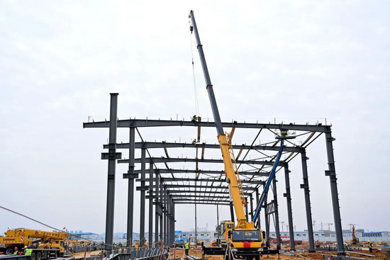火熱推進！走進柳工國際智能工業園重大項目建設現場